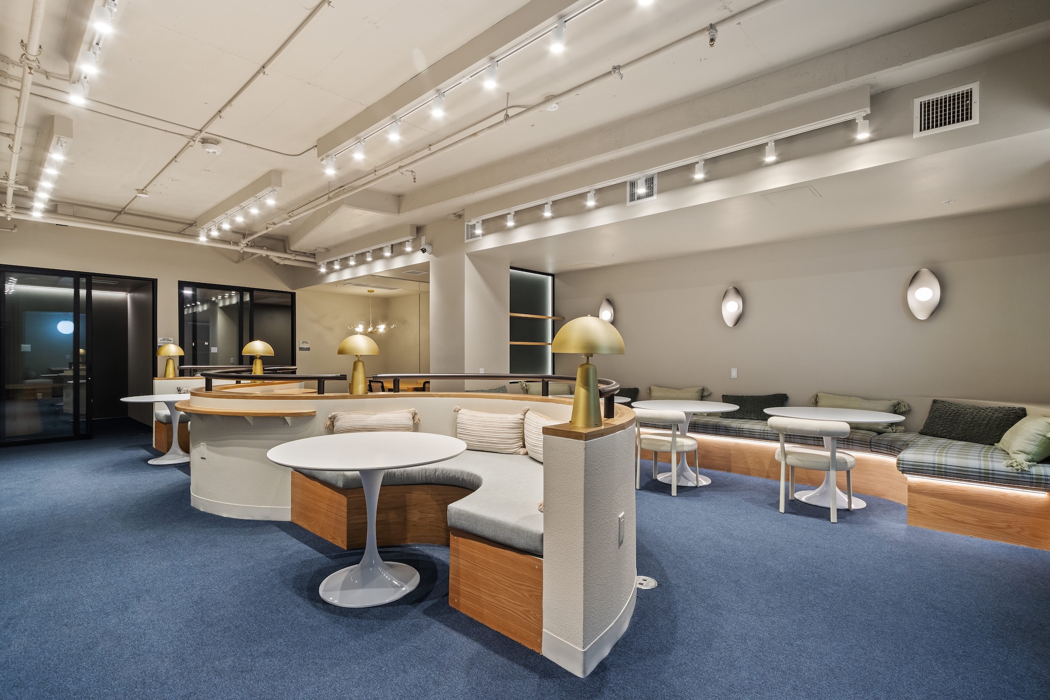 Resident coworking lounge